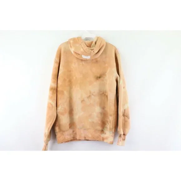 Vintage Champion Small Michigan State University Acid Wash Hoodie Sweatshirt